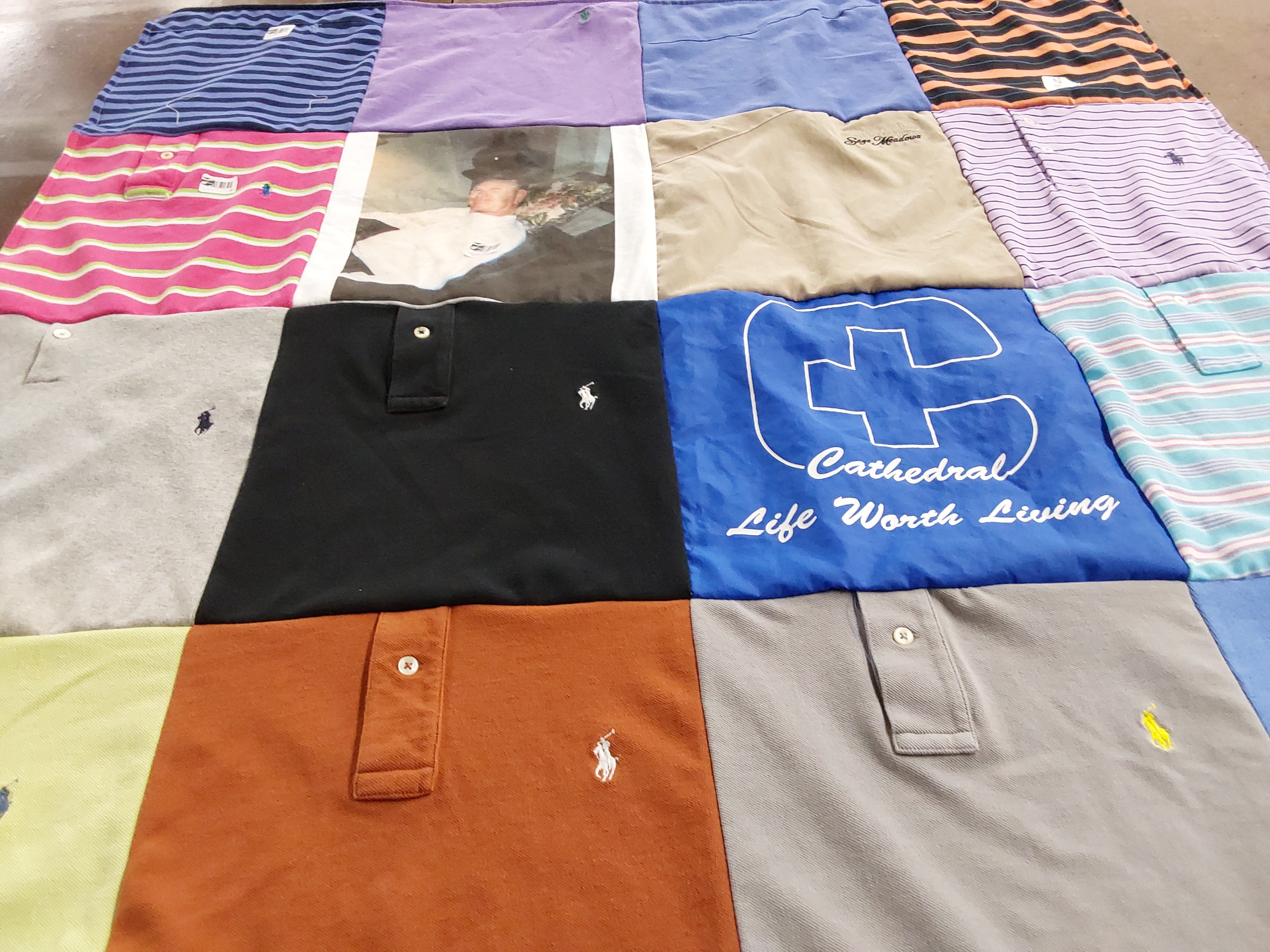 T-shirt quilt by William from AR