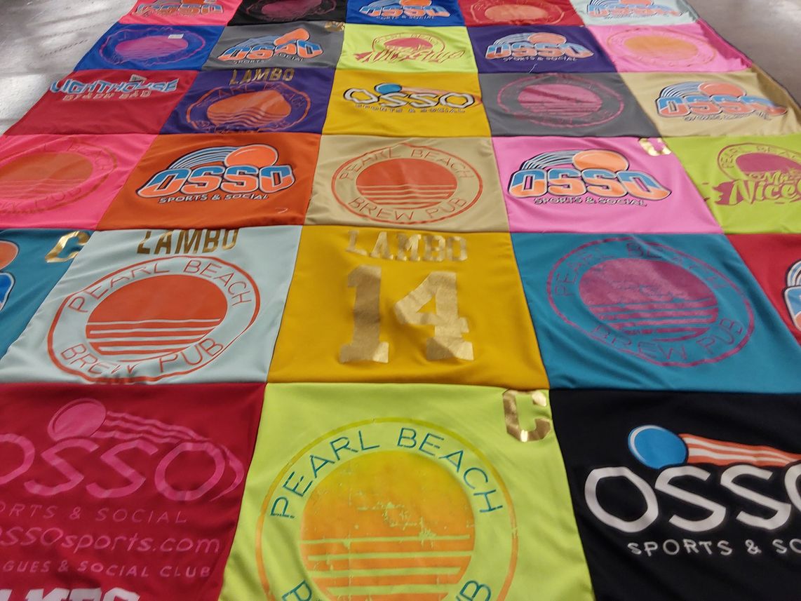 T-shirt quilt by Jessica from OK