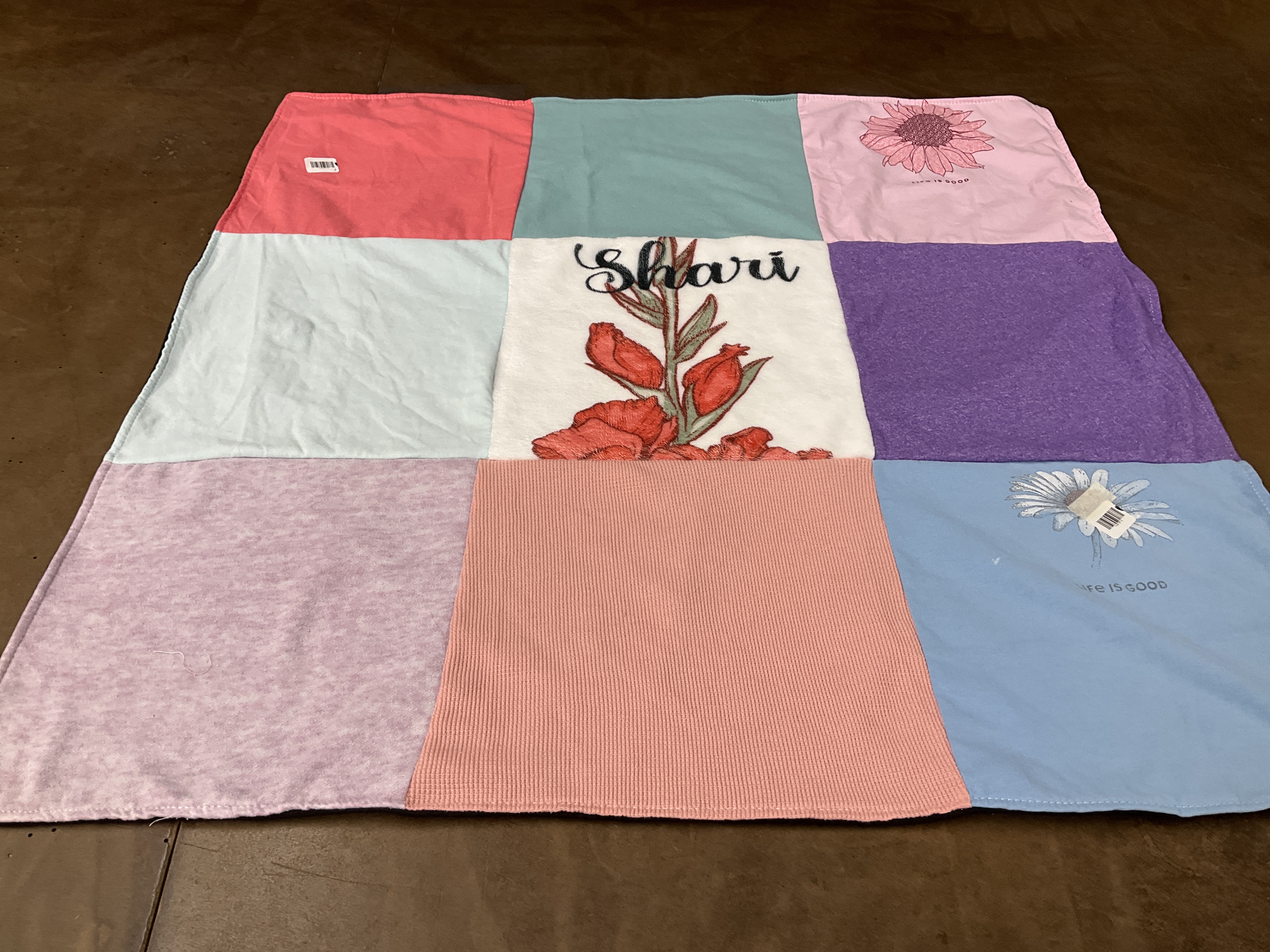 T-shirt quilt by Melissa from NY