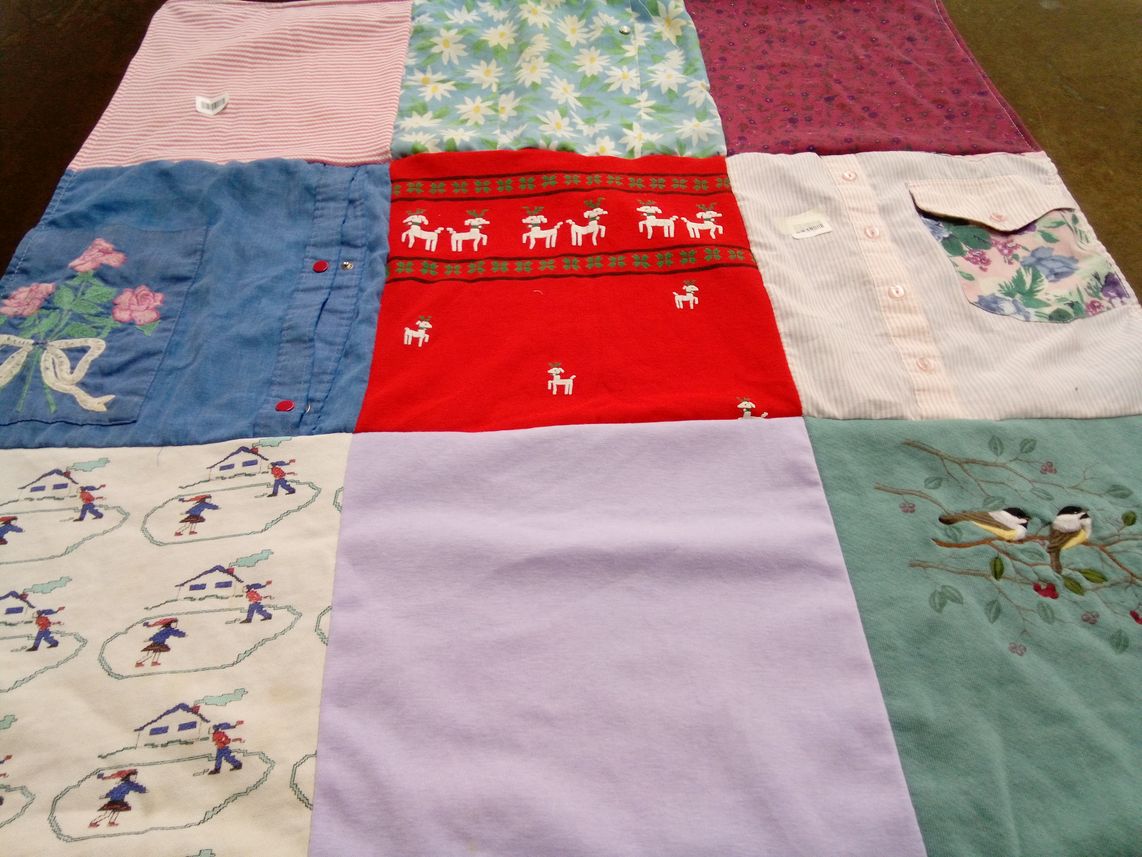 T-shirt quilt by Lauren from OH