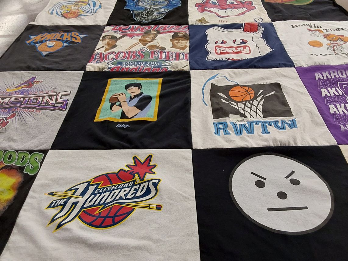 T-shirt quilt by Christopher from OH