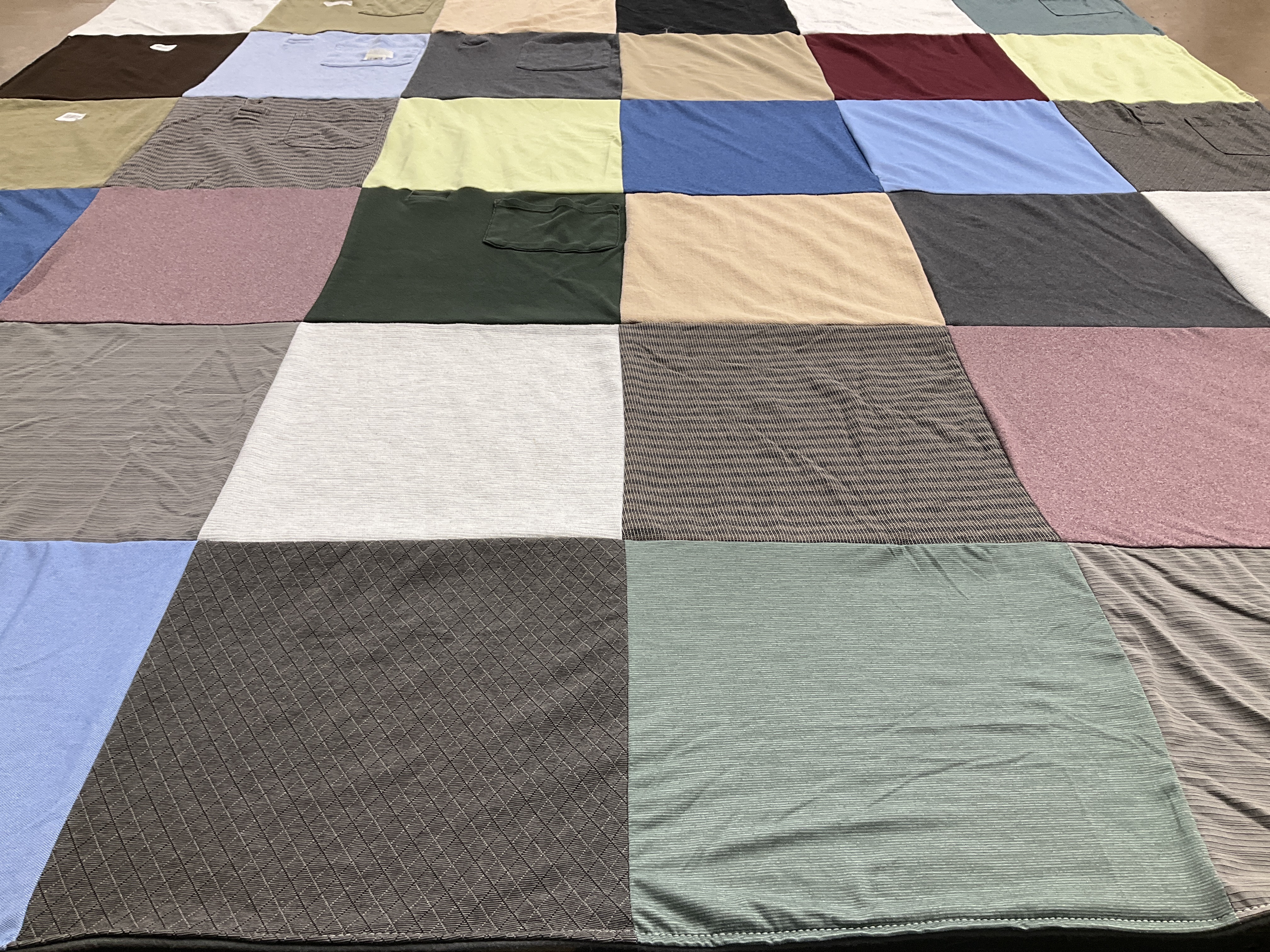 T-shirt quilt by SUSAN from KS
