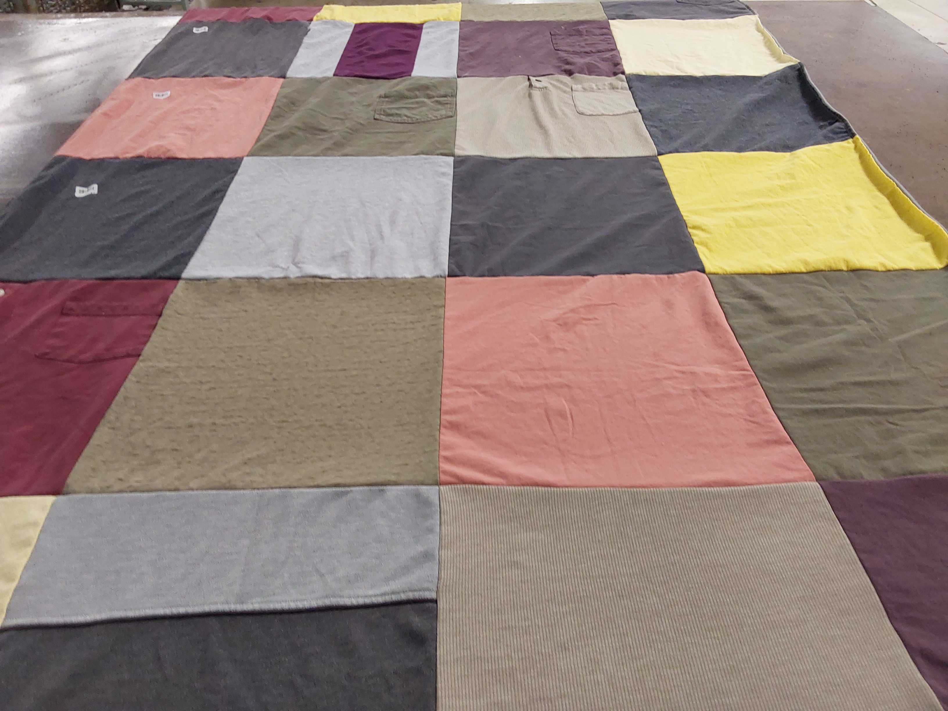 T-shirt quilt by Rene from CA