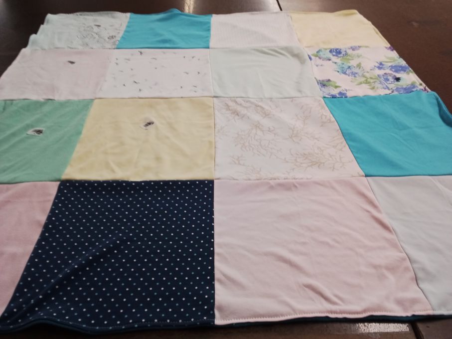 T-shirt quilt by Arlene from AZ