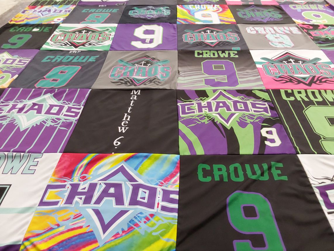 T-shirt quilt by Jon from NC