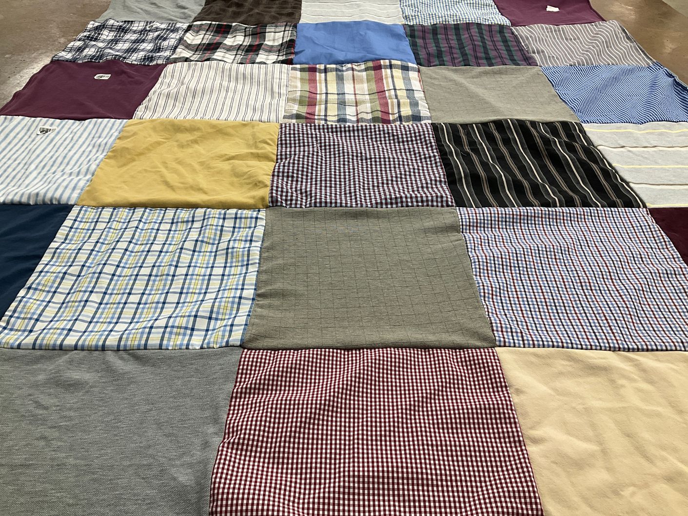 T-shirt quilt by Lisa from KY