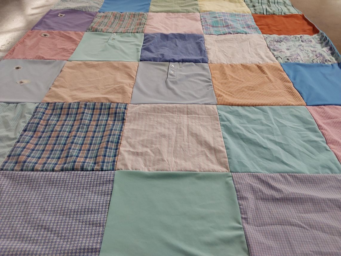 T-shirt quilt by Lisa from KY