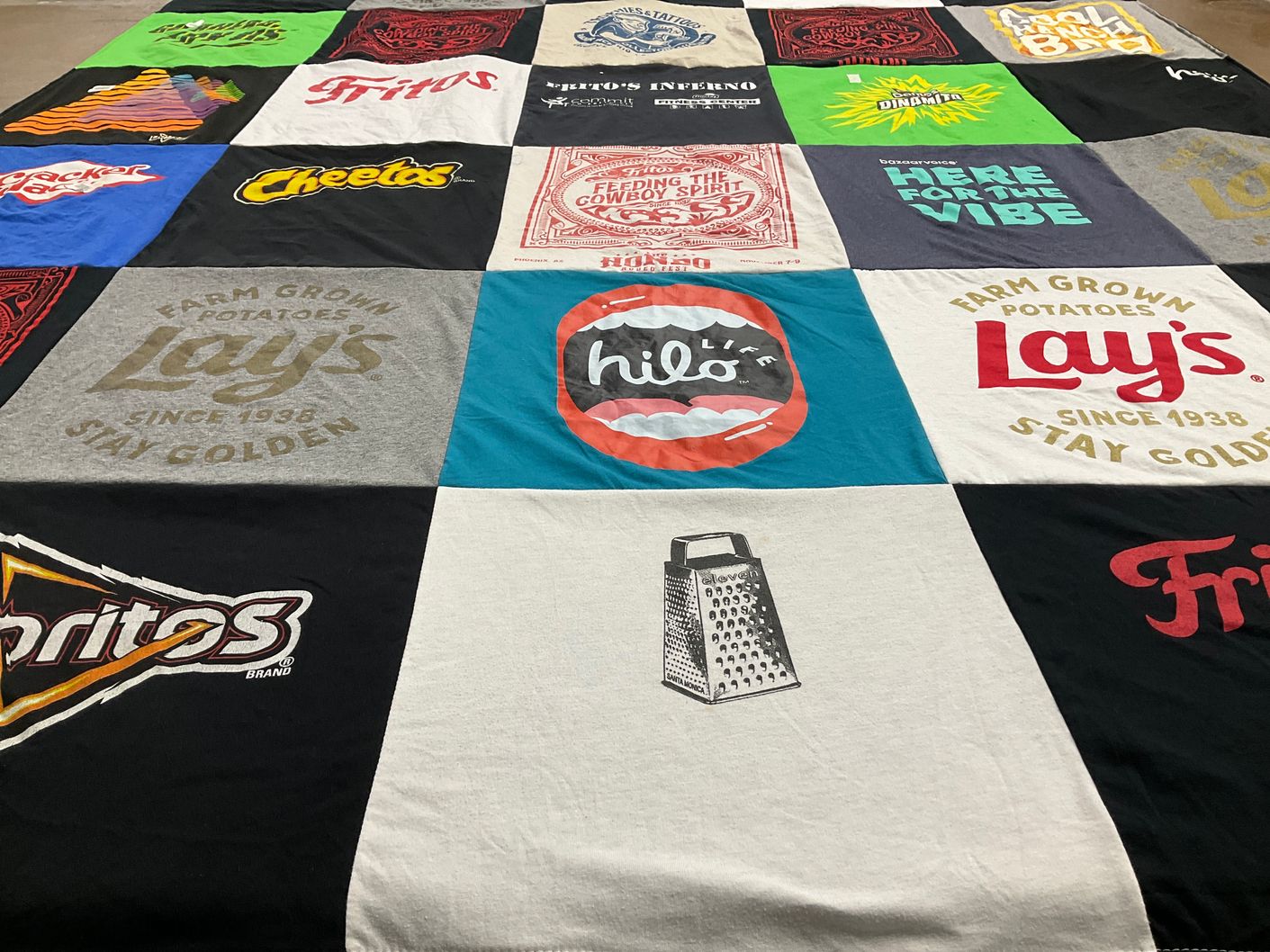T-shirt quilt by Sharon from TX