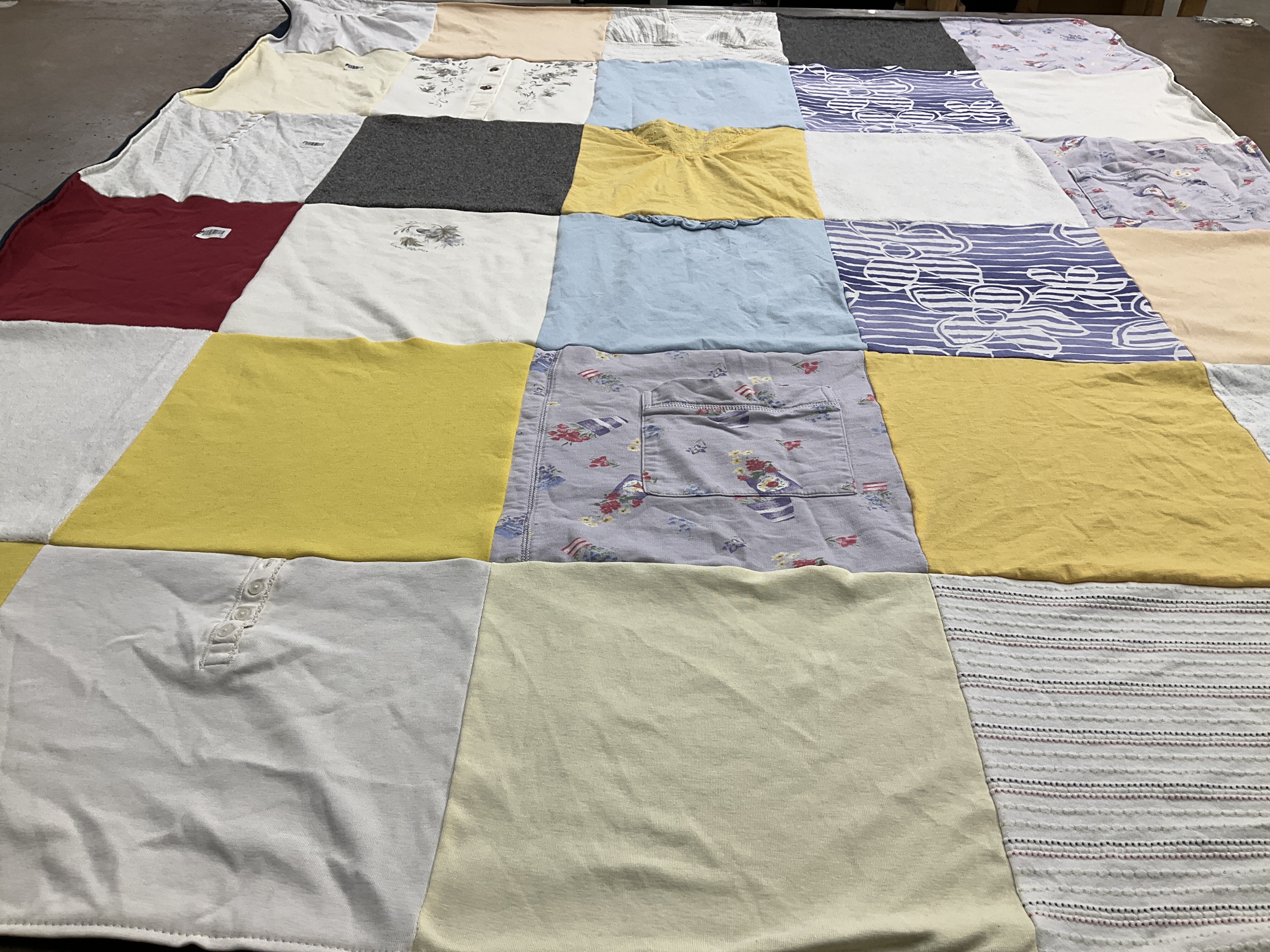 T-shirt quilt by Jill from UT