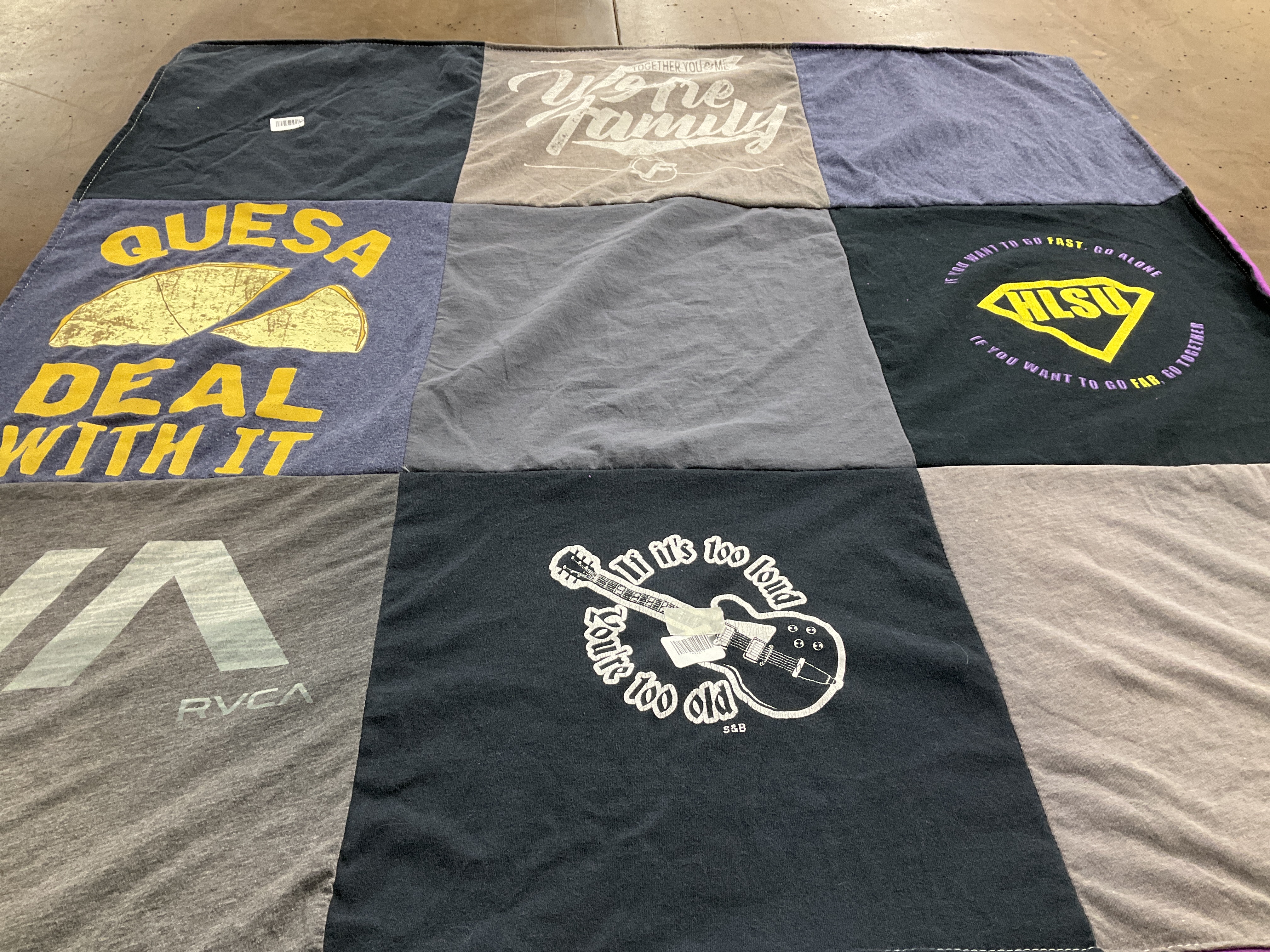 T-shirt quilt from hlsu by Samantha from FL