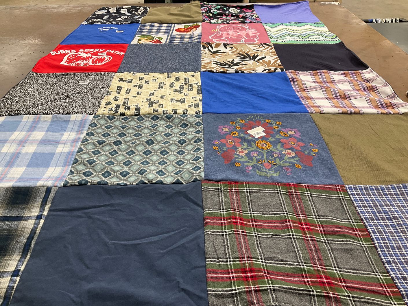 T-shirt quilt by Tara from WI