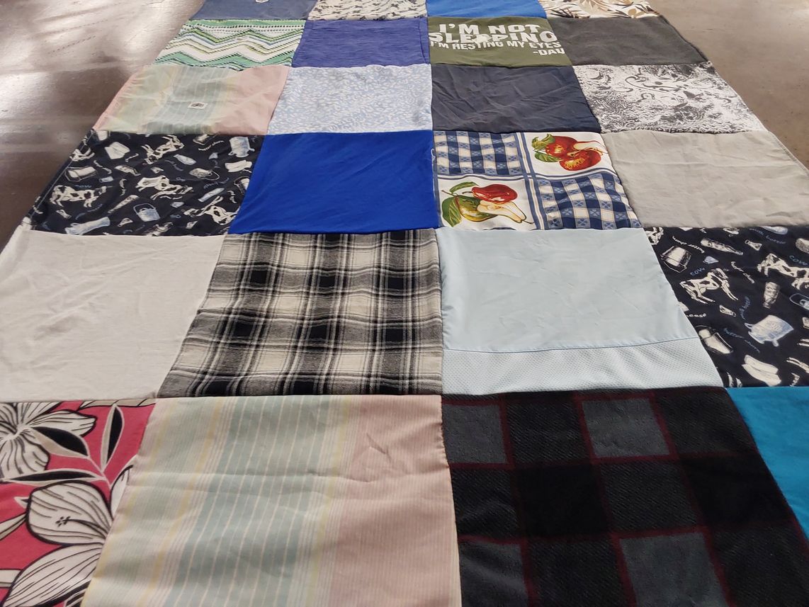 T-shirt quilt by Tara from WI