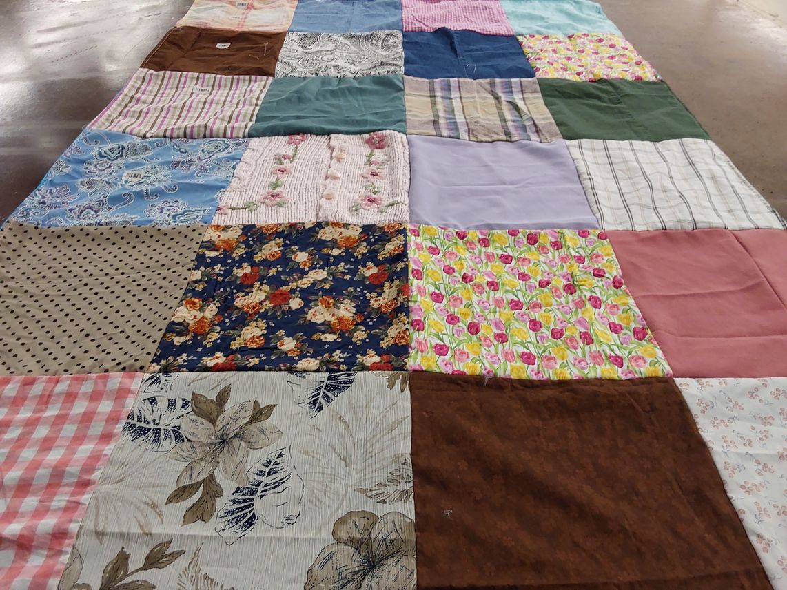 T-shirt quilt by jackie from LA