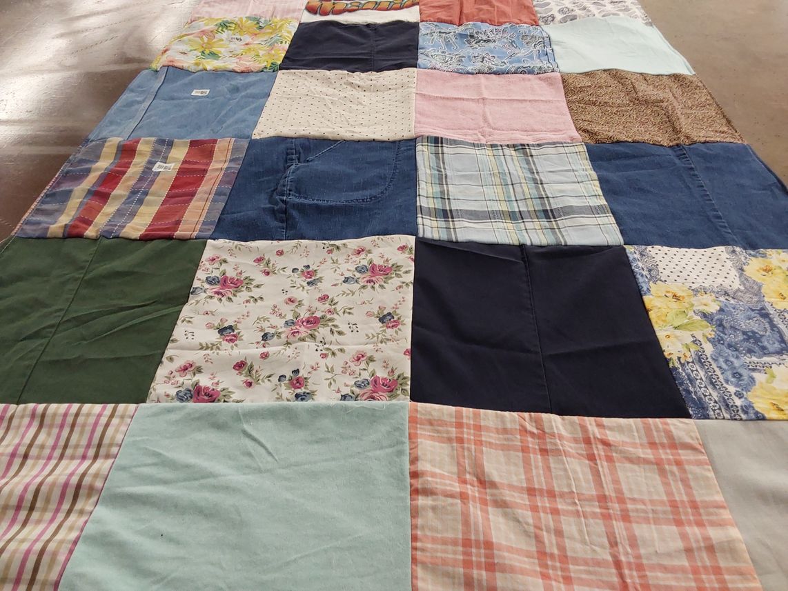 T-shirt quilt by jackie from LA