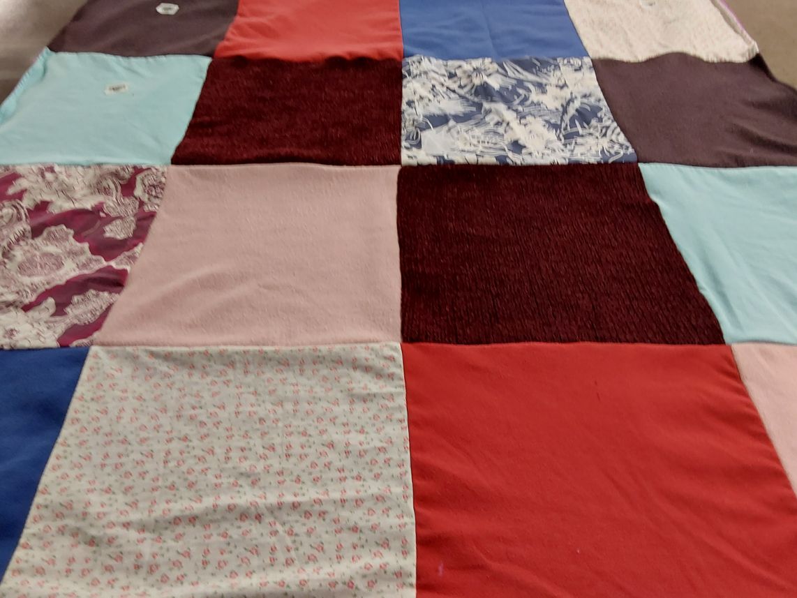 T-shirt quilt by T from PA