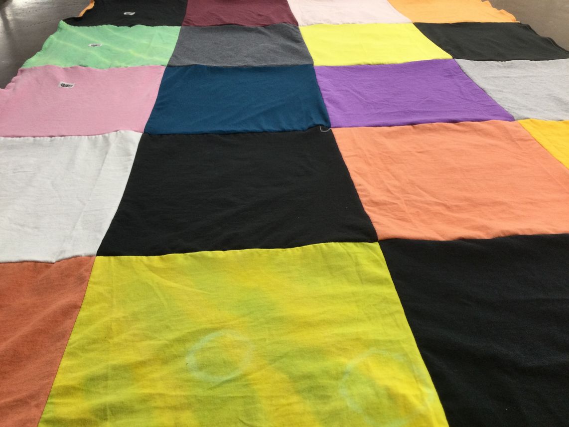 T-shirt quilt by Mei-ling from AZ