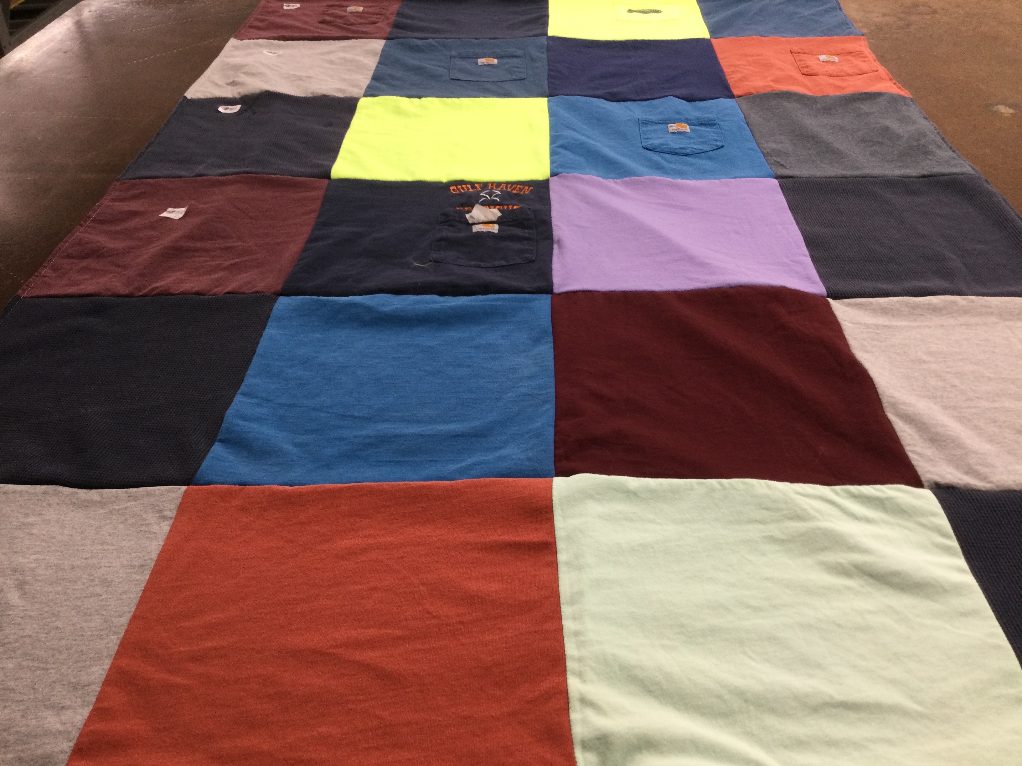 T-shirt quilt by Haylee from MS