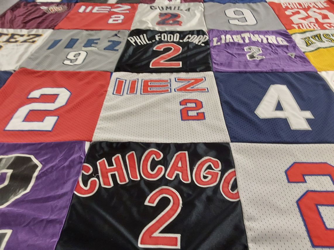 T-shirt quilt by Jin from IL
