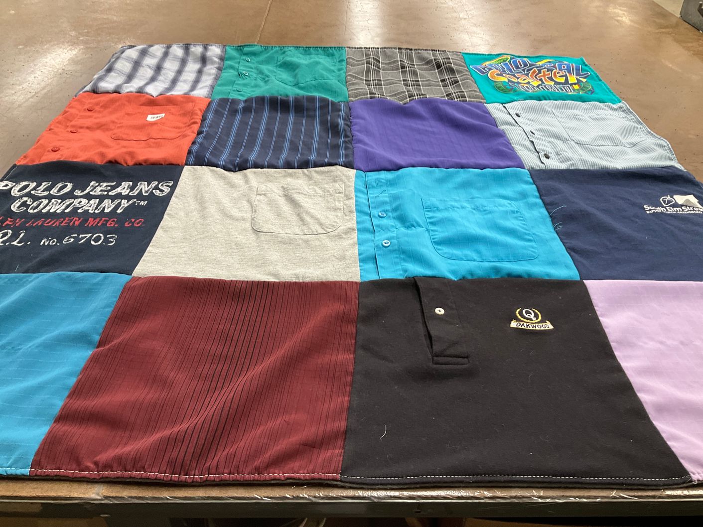 T-shirt quilt by Michelle from NC