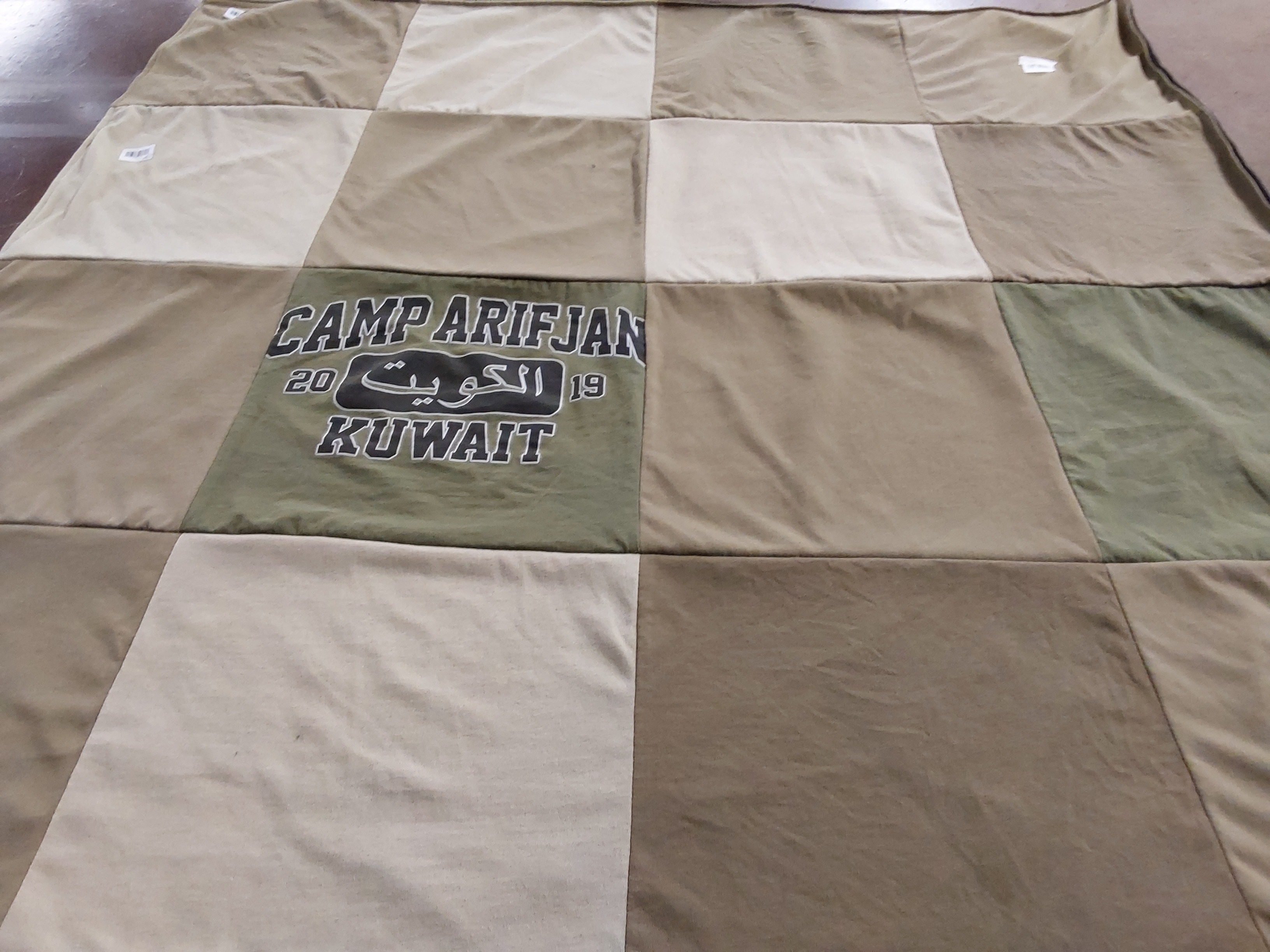 T-shirt quilt by Lenya from GA