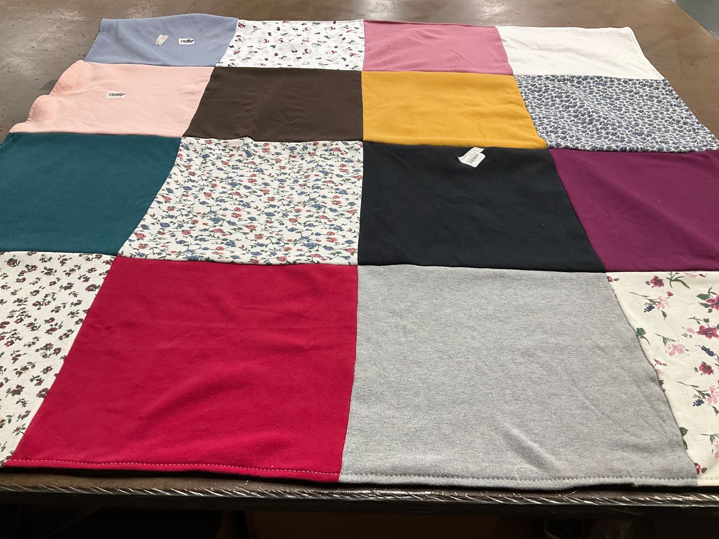 T-shirt quilt by Sheila from MD