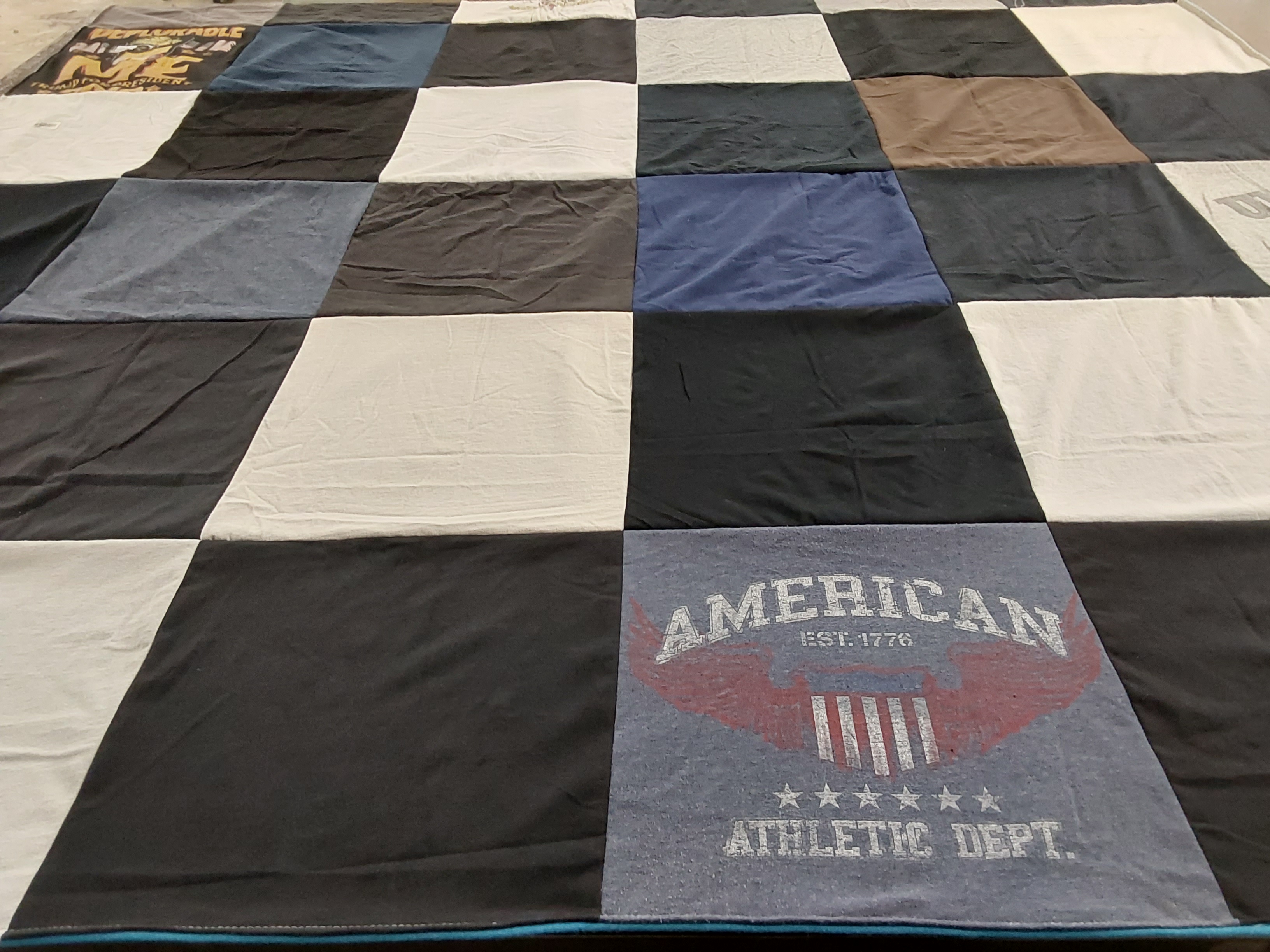 T-shirt quilt by Jenny from TX