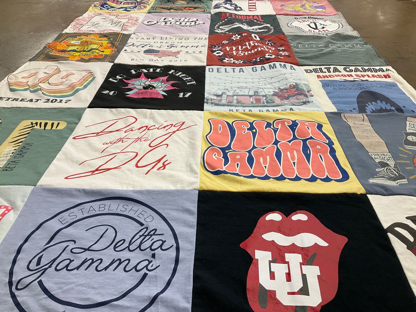 T-shirt quilt from university of wyoming by Craig from OR
