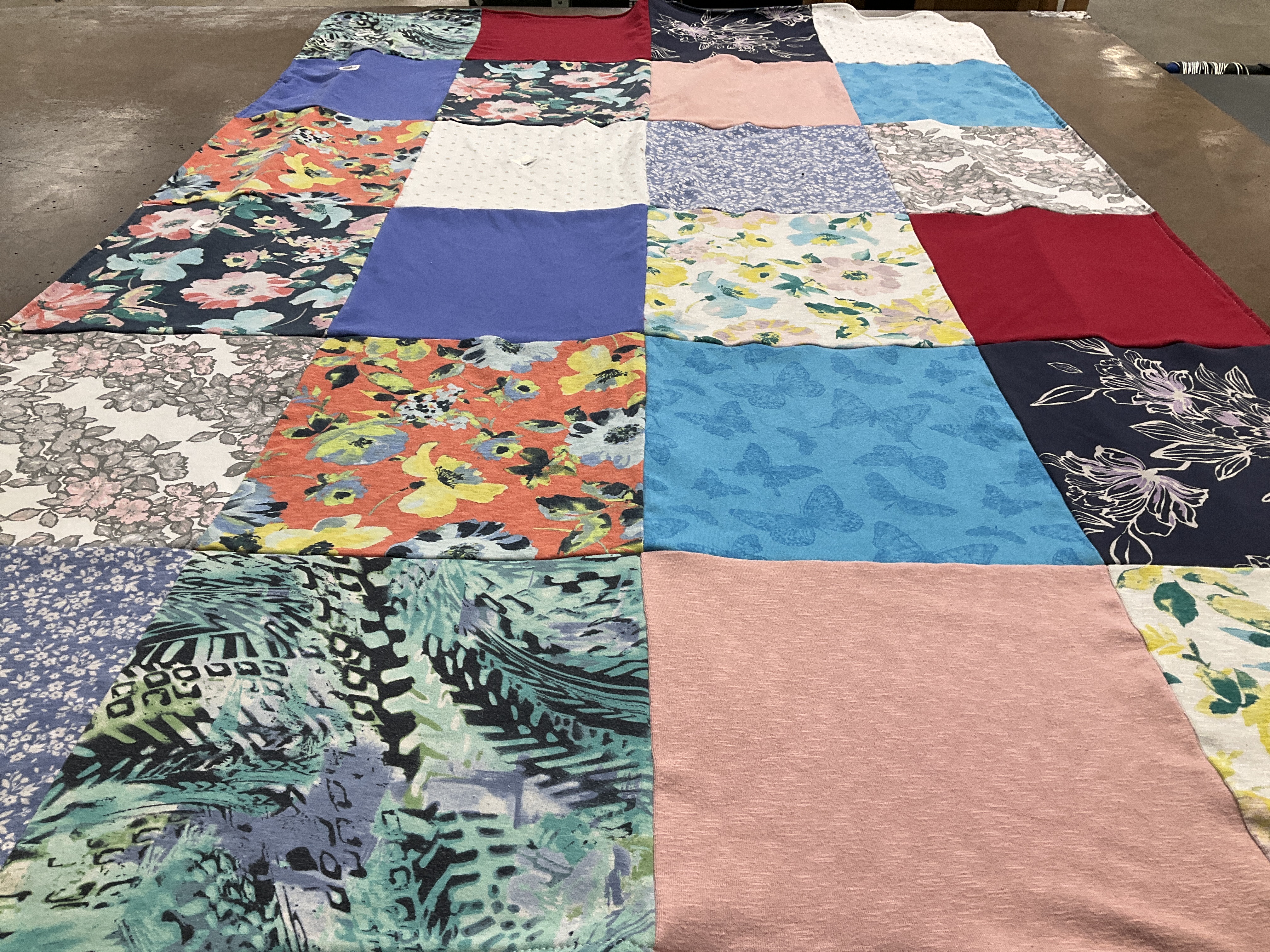 T-shirt quilt with sewing, crafts themes by Brenda from TX
