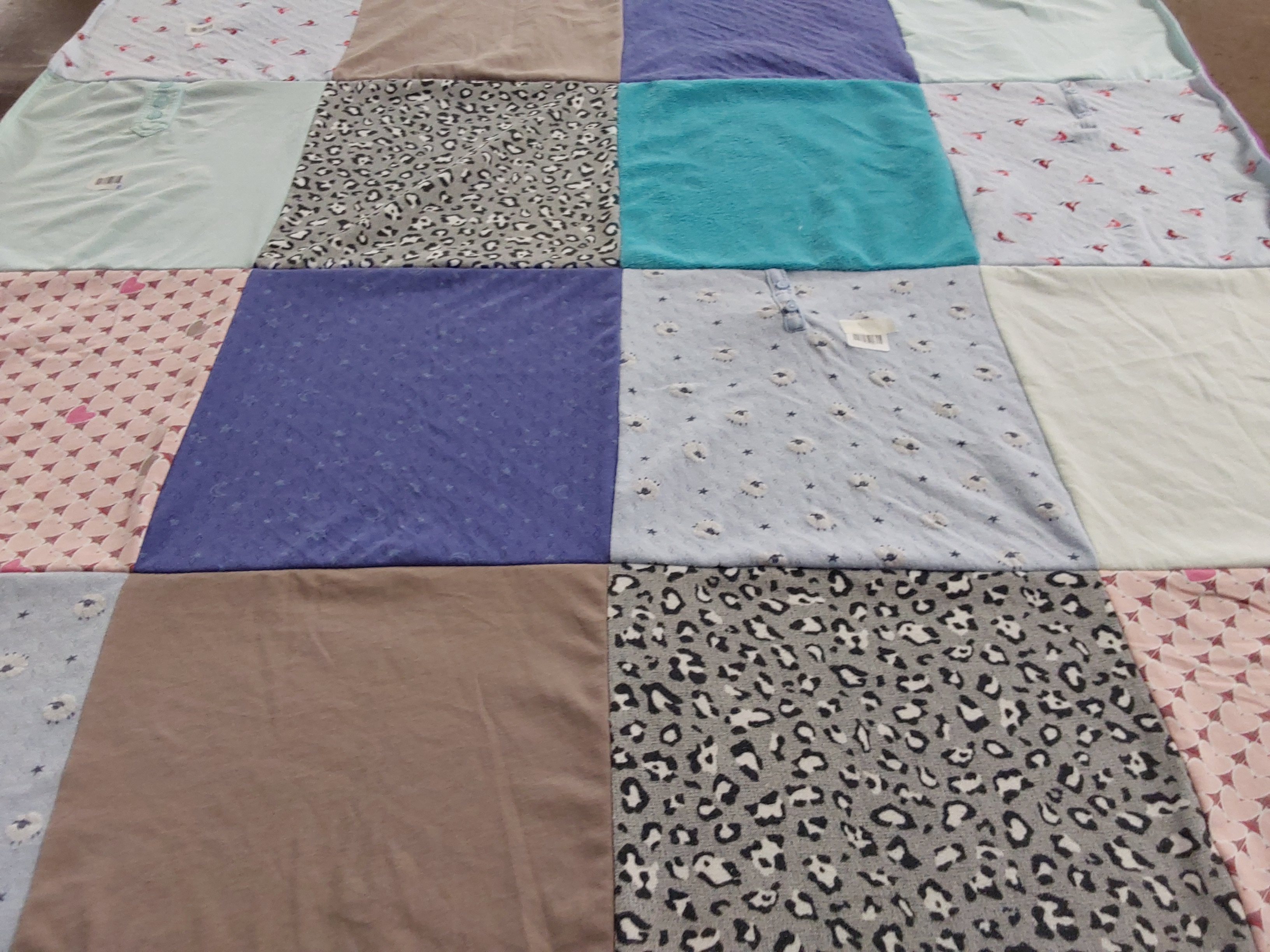 T-shirt quilt by Susan from IL