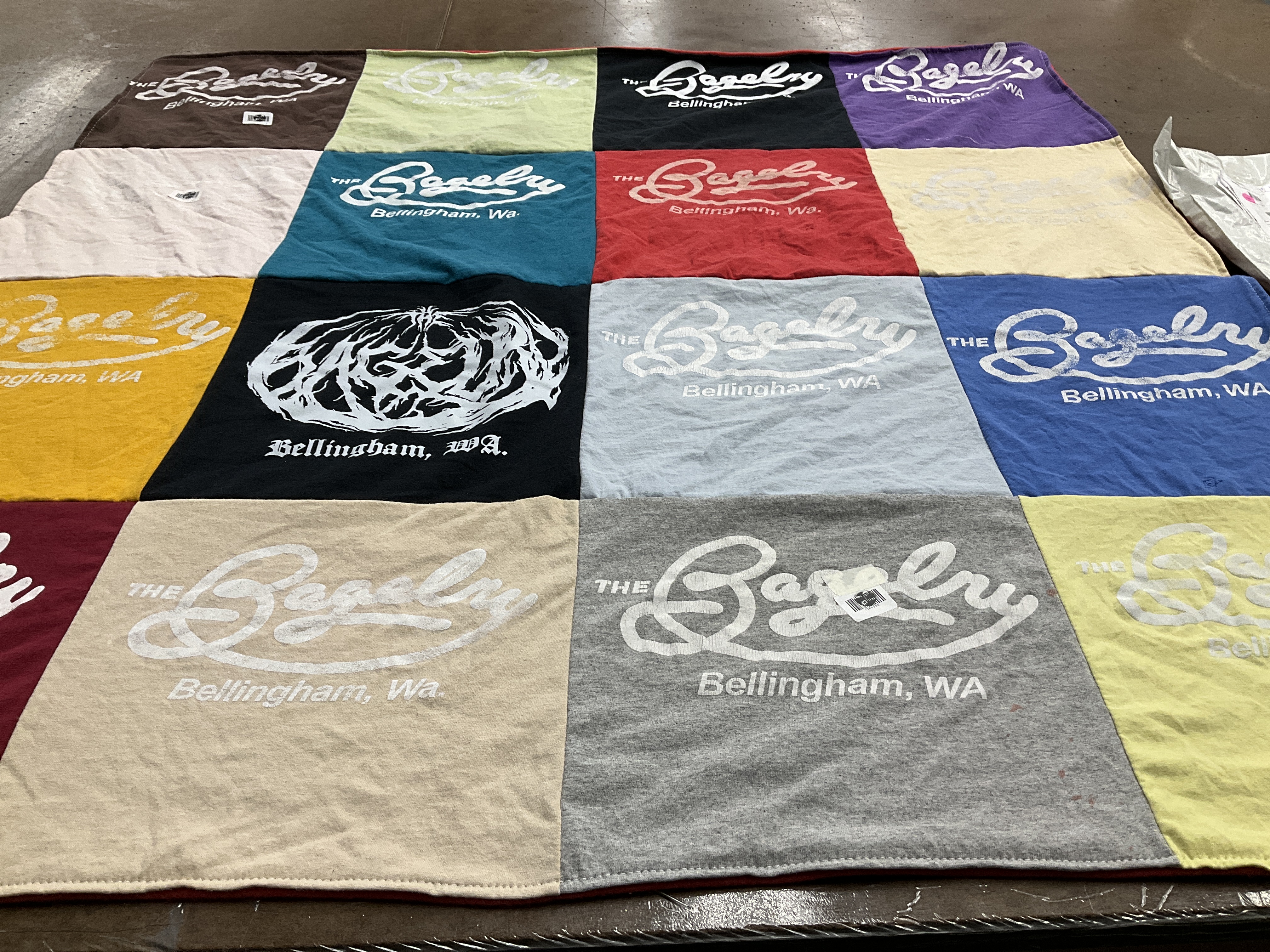 T-shirt quilt with local culture, community events themes by Daniel from WA
