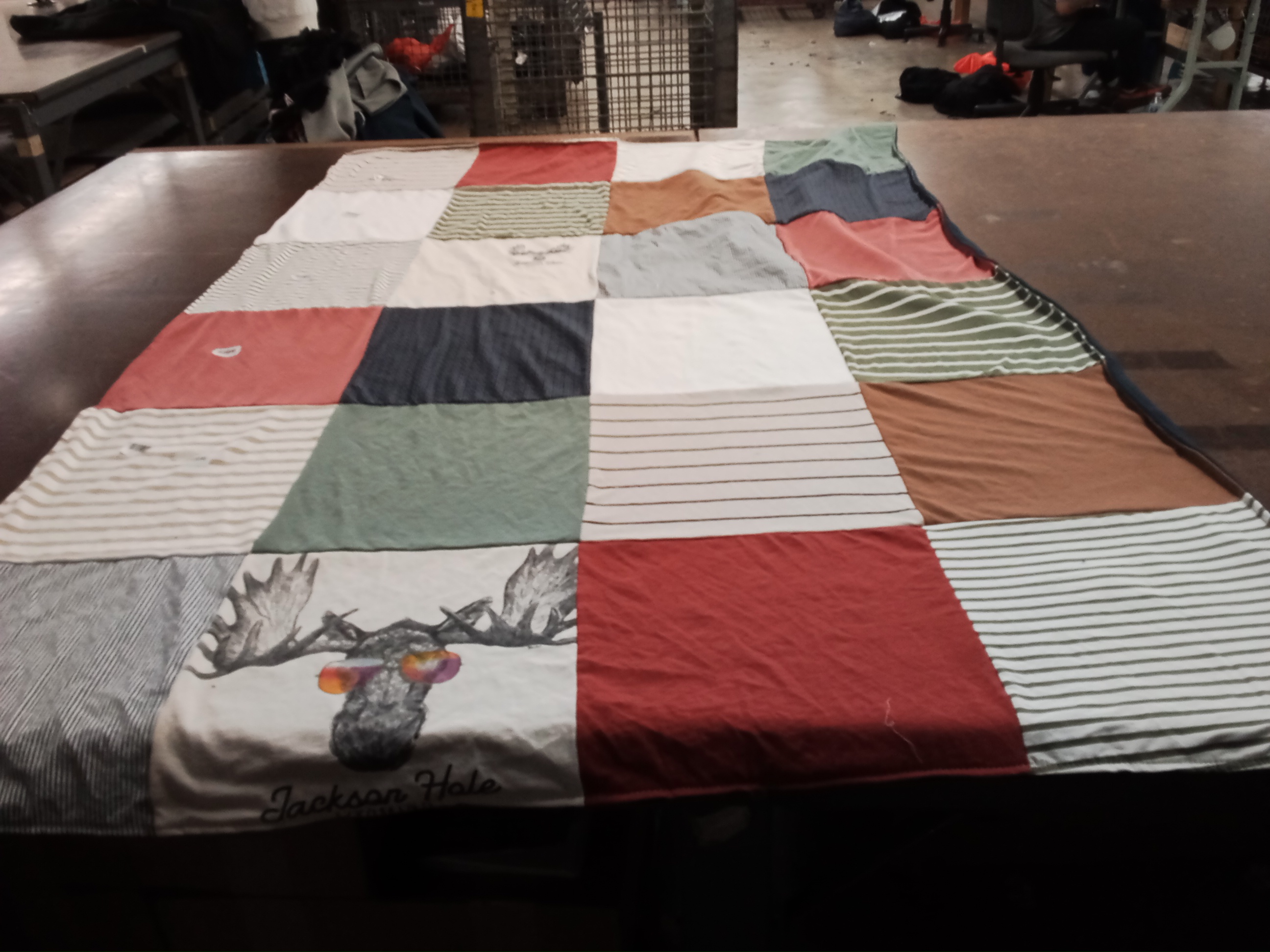 T-shirt quilt by Annie from IA