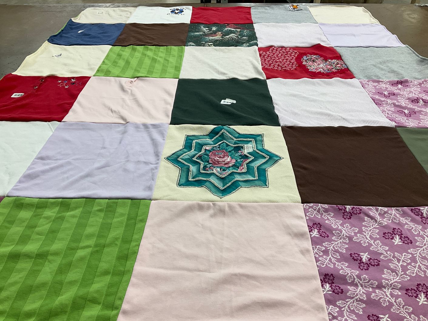 T-shirt quilt by Donielle from PA