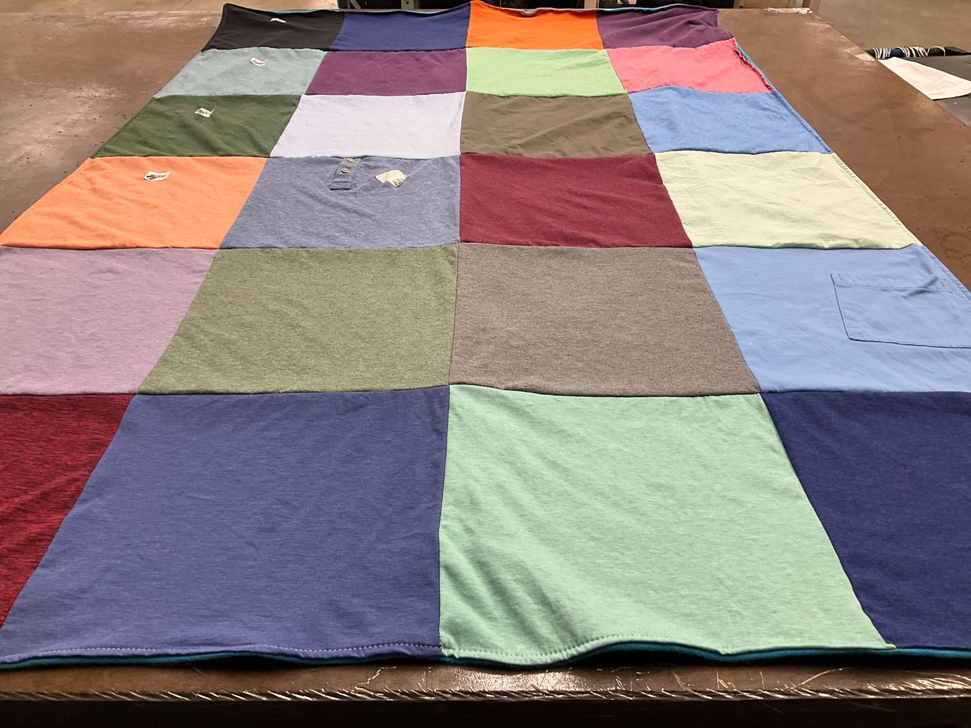 T-shirt quilt by Jeannette from FL