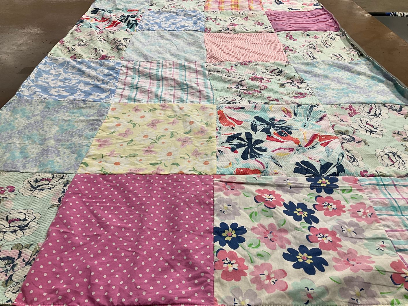 T-shirt quilt by Brooke from FL