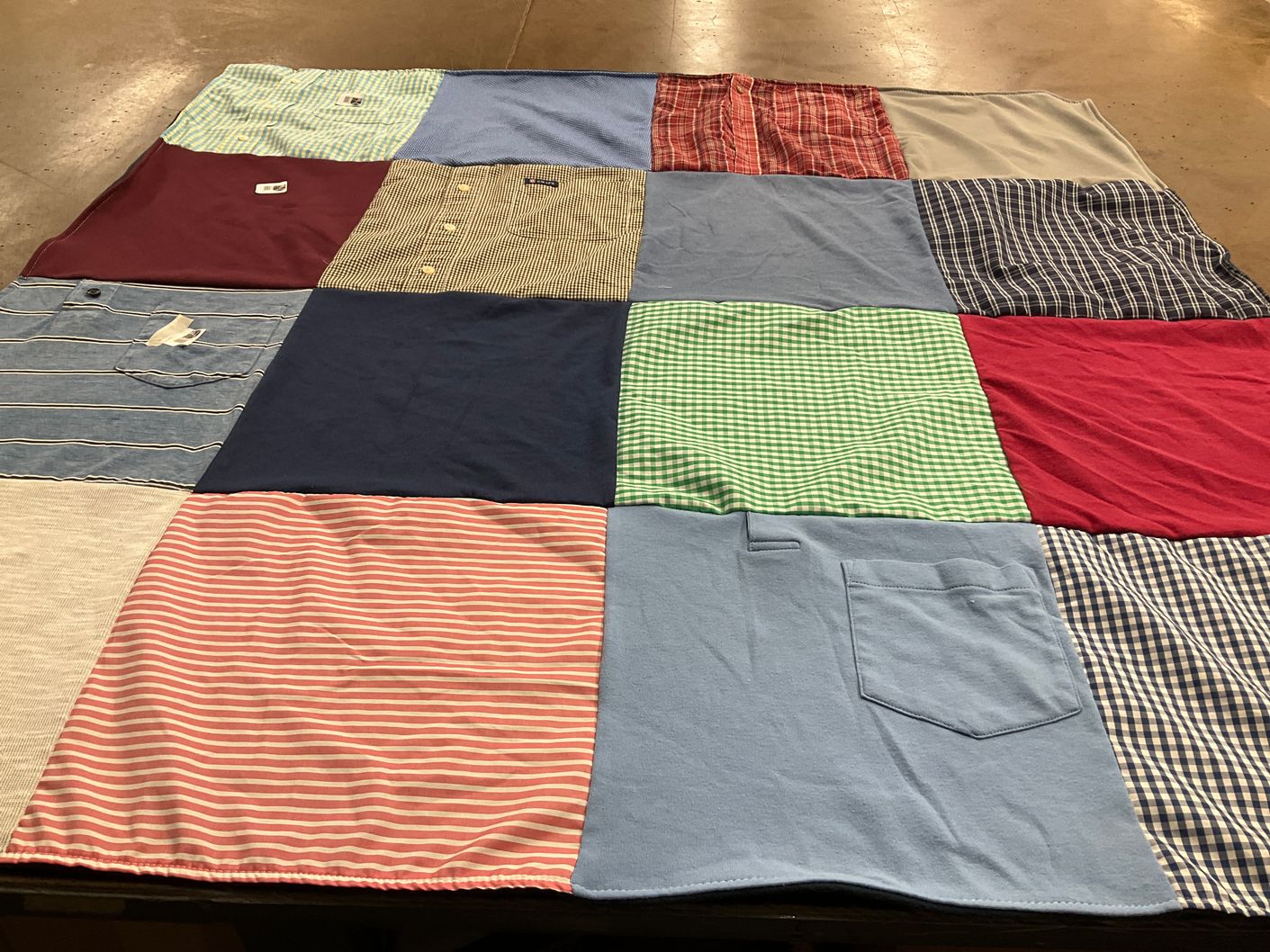 T-shirt quilt by Chelsea from KS