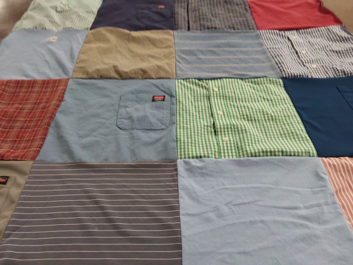 T-shirt quilt by Chelsea from TX
