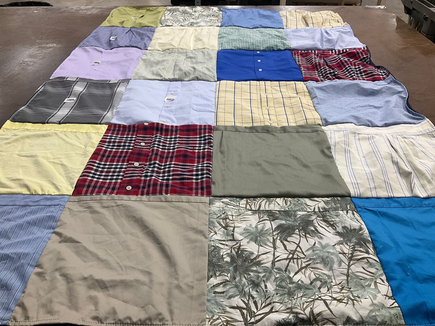 T-shirt quilt by Michelle from FL
