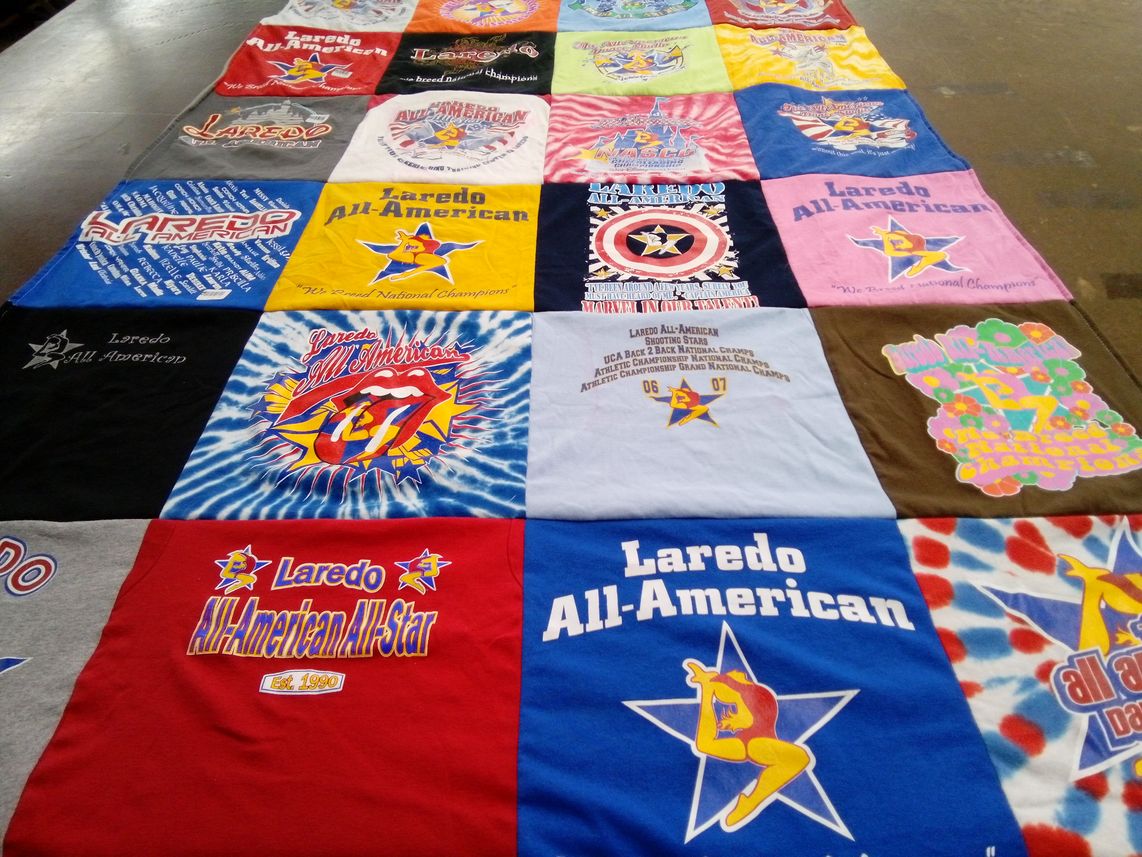 T-shirt quilt by Kassandra from TX