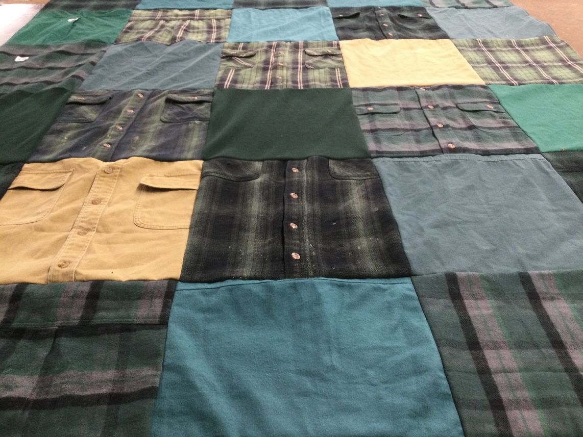 T-shirt quilt by TERESA from AK