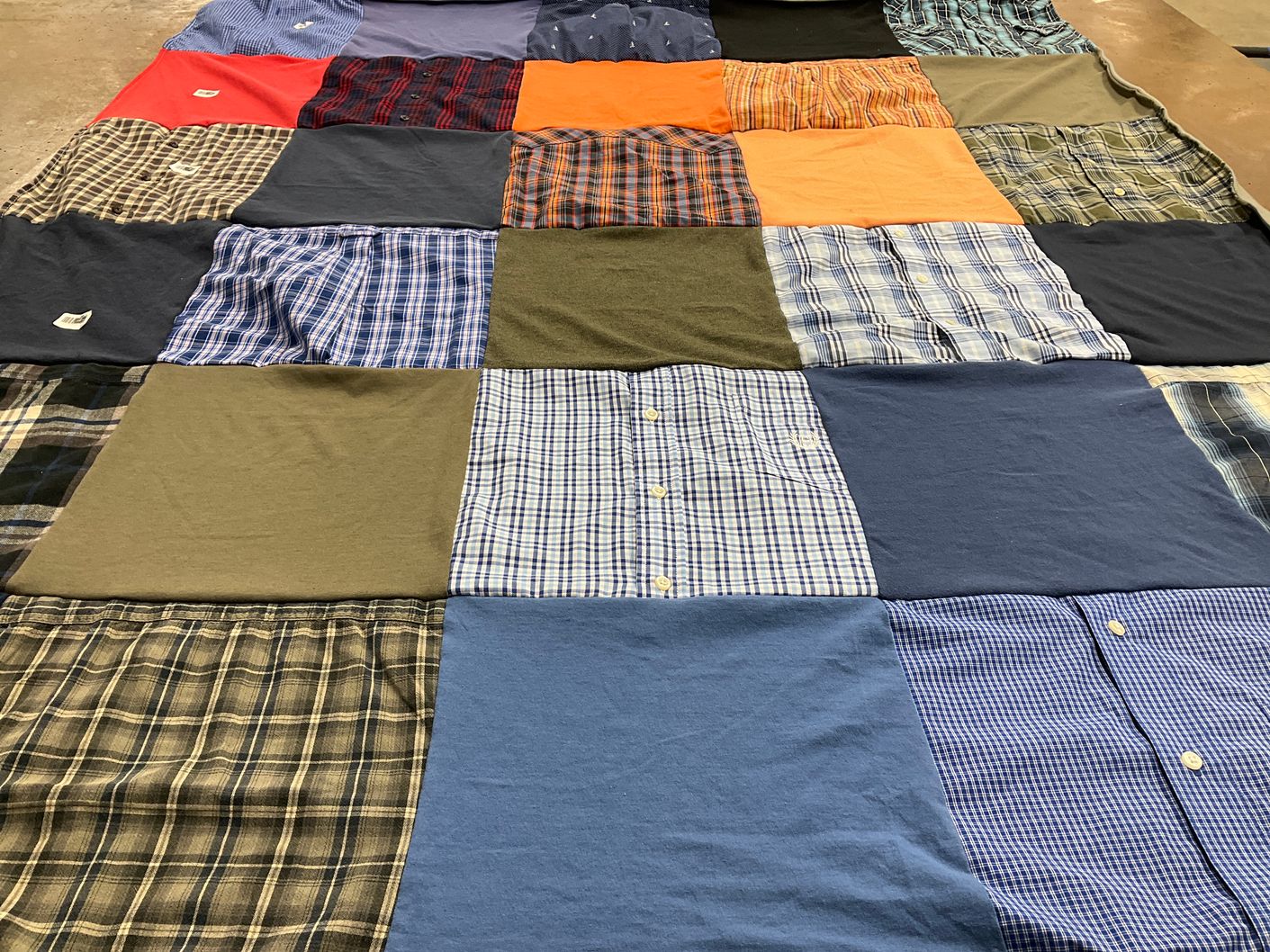 T-shirt quilt by April from NC