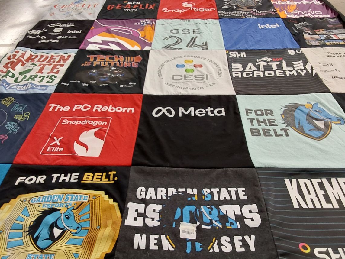 T-shirt quilt from garden state esports by Wesley from NJ