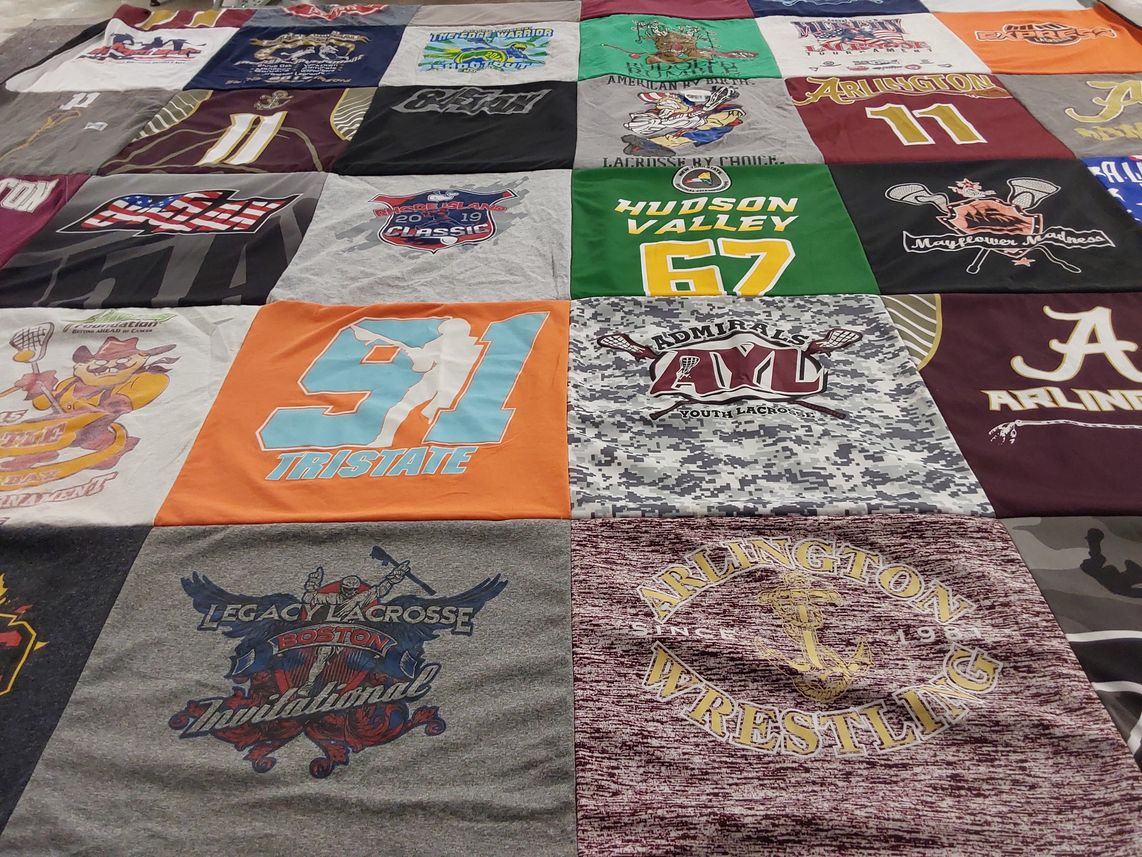 T-shirt quilt from arlington high school by Dawnmarie from PA