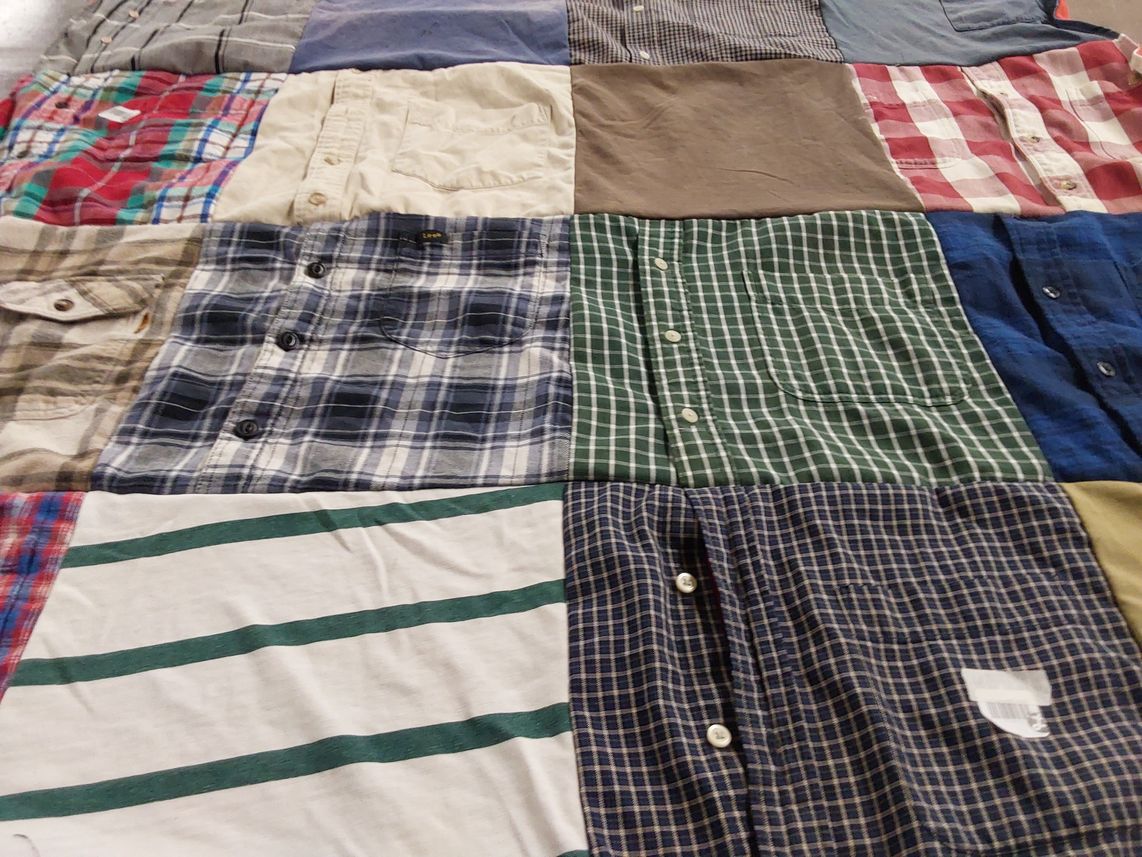 T-shirt quilt with fashion, textiles themes by TODD from WA
