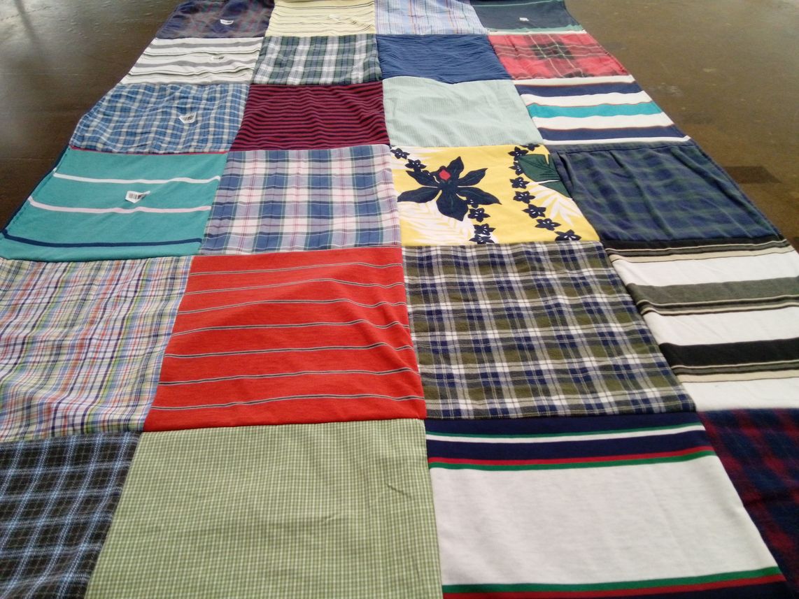 T-shirt quilt by Freida from TX