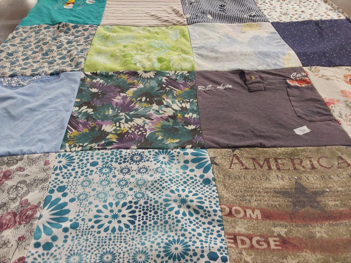 T-shirt quilt by Amanda from MI