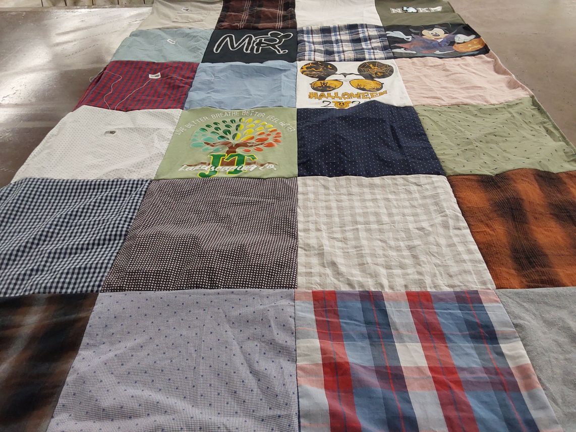 T-shirt quilt by Talia from TX