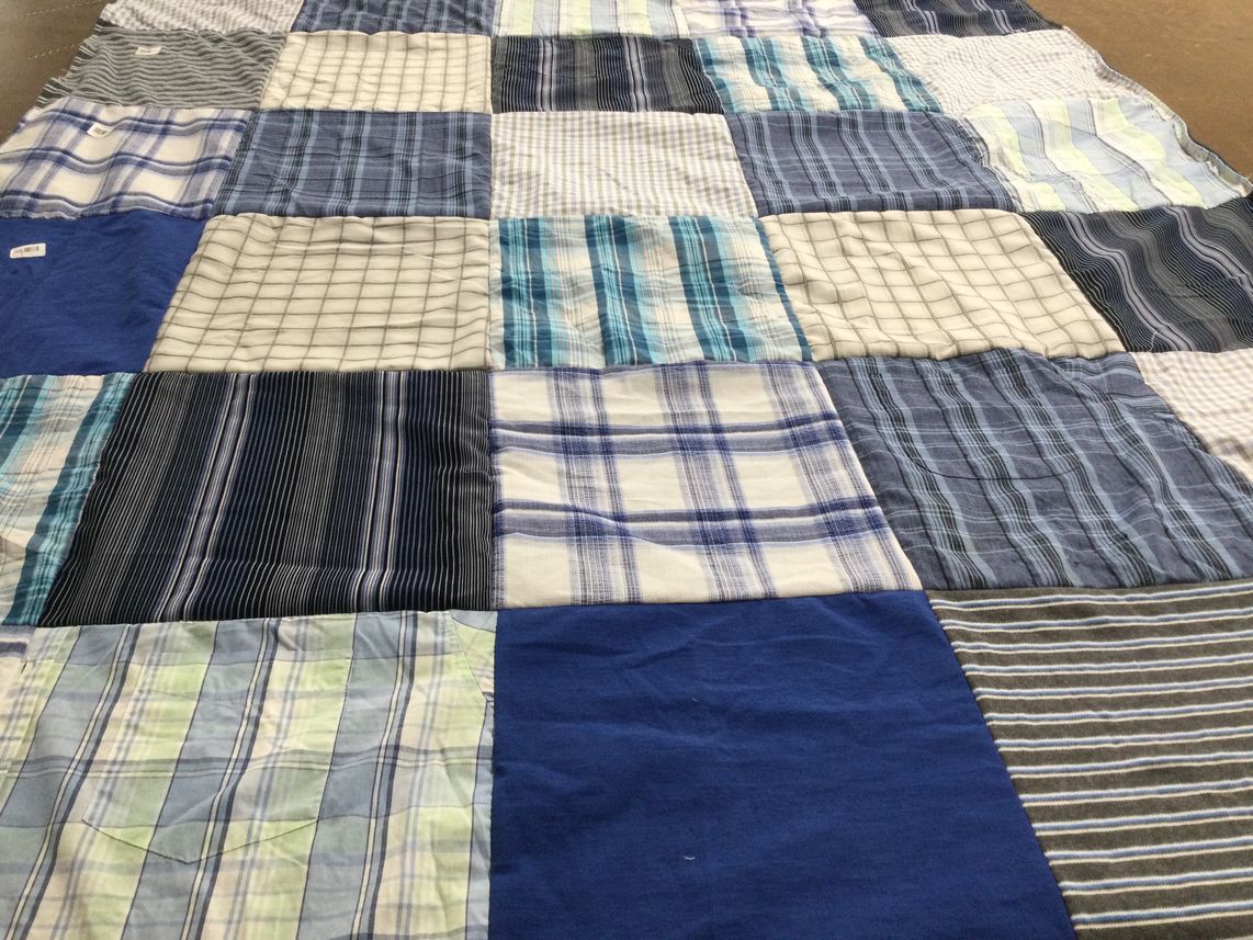 T-shirt quilt by Melisa from AK
