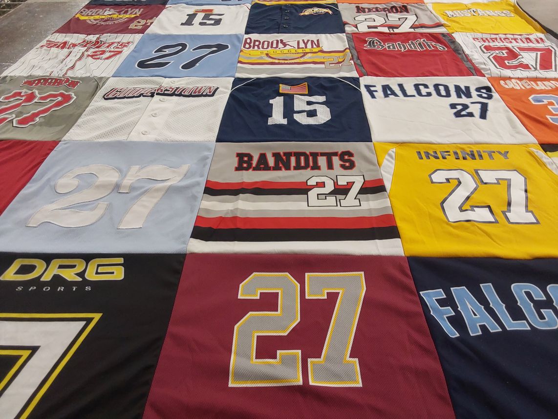 T-shirt quilt by Jessica from NY
