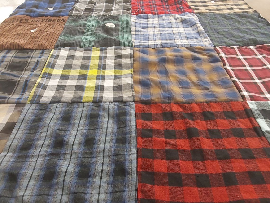 T-shirt quilt by Connie from CA