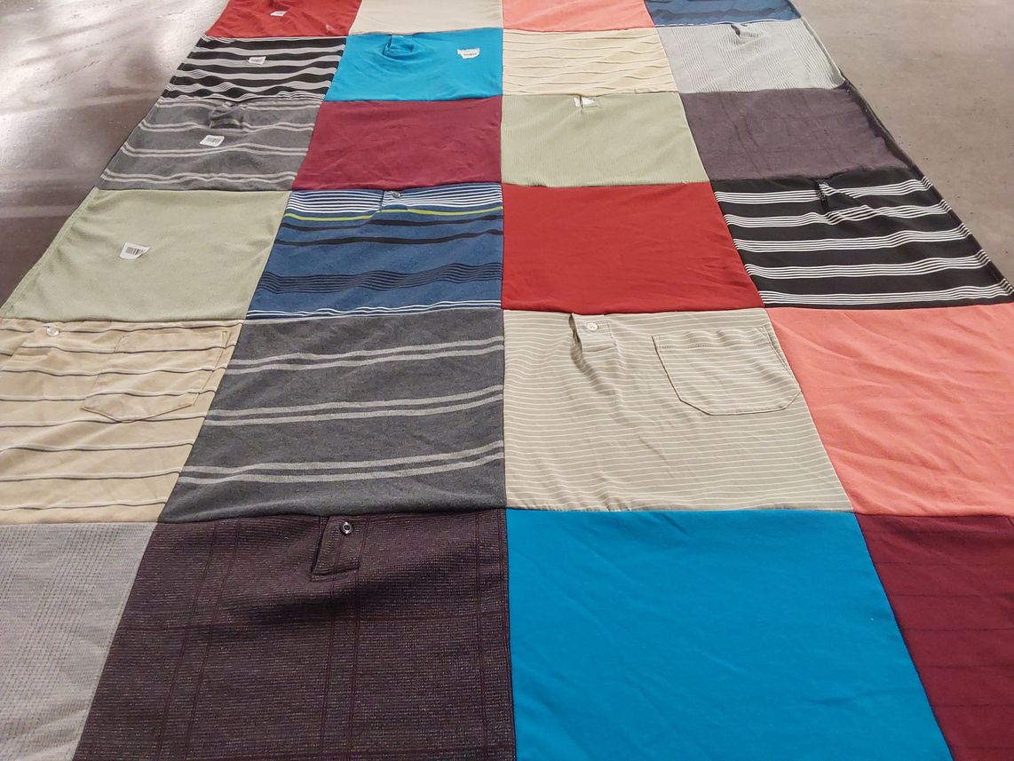 T-shirt quilt by Beverly from NH
